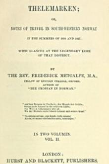 The Oxonian in Thelemarken, volume 2 (of 2) by Frederick Metcalfe