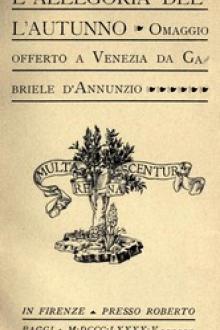 L'allegoria dell'autunno by Gabriele D'Annunzio
