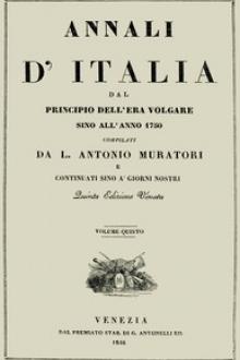 Annali d'Italia, vol. 5 by Lodovico Antonio Muratori