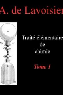 Traité élémentaire de chimie, tome 1 by Antoine de Lavoisier