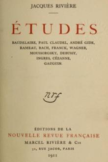 Études by Jacques Rivière