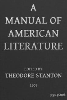 A Manual of American Literature by Unknown