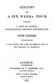 History of a Six Weeks' Tour by Mary Wollstonecraft Shelley, Percy Bysshe Shelley