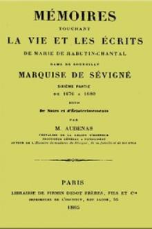 Mémoires touchant la vie et les écrits de Marie de Rabutin-Chantal, Vol by Joseph-Adolphe Aubenas