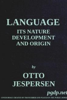 Language by Otto Jespersen