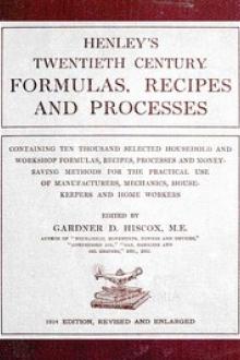 Henley's Twentieth Century Formulas by Various