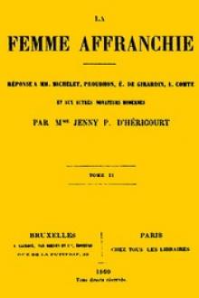 La femme affranchie vol. 2 of 2 by Jenny P. d' Héricourt