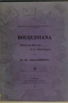 Bouquiniana by Bernard Henri Gausseron