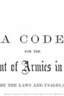 A Code for the Government of Armies in the Field, by Francis Lieber