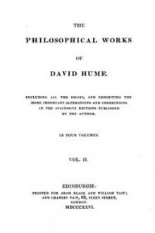 Philosophical Works, v. 2 (of 4) by David Hume