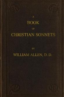 A Book of Christian Sonnets by William Ferneley Allen