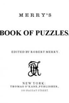 Merry's Book of Puzzles by J. N. Stearns