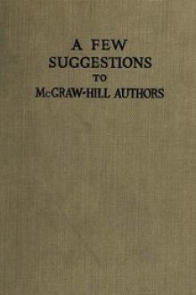 A Few Suggestions to McGraw-Hill Authors. by McGraw-Hill Book Company