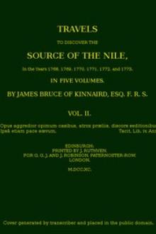 Travels to Discover the Source of the Nile, Volume II by James Bruce
