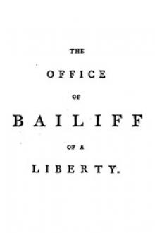 The Office of Bailiff of a Liberty by Joseph Ritson