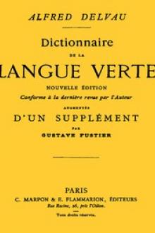 Dictionnaire de la langue verte by Alfred Delvau