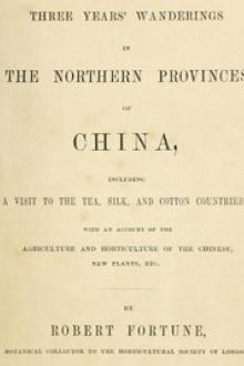 Three Years' Wanderings in the Northern Provinces of China by Robert Fortune