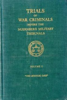 Trials of War Criminals before the Nuernberg Military Tribunals under Control Council Law No by Various