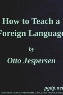 How to Teach a Foreign Language by Otto Jespersen
