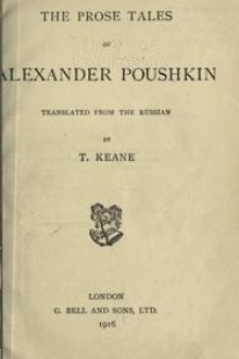 The Prose Tales of Alexander Pushkin by Alexander Pushkin