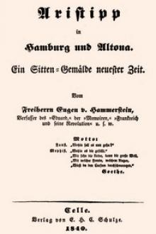 Aristipp in Hamburg und Altona by Eugen von Hammerstein