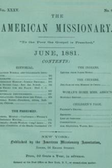 The American Missionary — Volume 35, No by Various