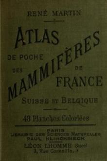 Atlas de poche des mammifères de la France, de la Suisse romane by René Martin