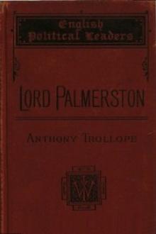 Lord Palmerston by Anthony Trollope