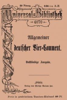 Allgemeiner deutscher Bier-Comment by Various