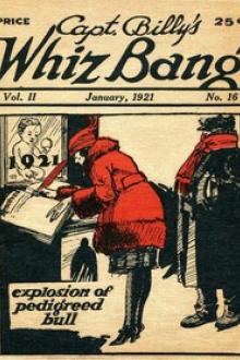 Captain Billy's Whiz Bang, Vol. 2. No. 16, January, 1921 by Various