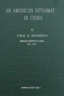 An American Diplomat in China by Paul S. Reinsch