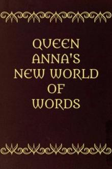 Queen Anna's New World of Words by John Florio