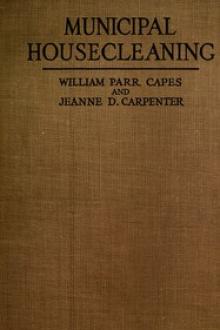 Municipal Housecleaning by Jeanne Daniels Carpenter, William Parr Capes
