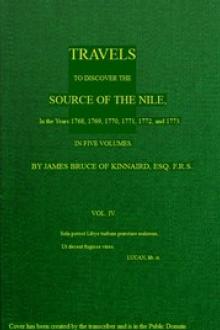 Travels to Discover the Source of the Nile, Volume IV (of 5) by James Bruce