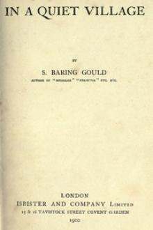 In a Quiet Village by Sabine Baring-Gould