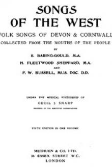 Songs of the West by F. W. Bussell, H. Fleetwood Sheppard, Sabine Baring-Gould