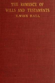 The Romance of Wills and Testaments by Edgar Vine Hall