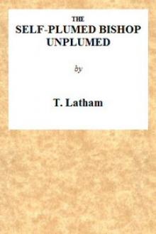 The Self-Plumbed Bishop Unplumed by T. Latham