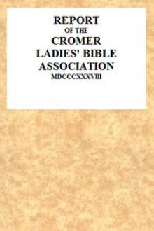 Report of the Cromer Ladies' Bible Association by Cromer Ladies' Bible Association