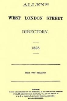 Allen's West London Street Directory by Samuel Allen
