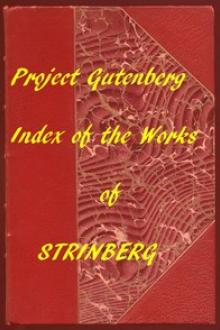 Index of the Project Gutenberg Works of August Strindberg by August Strindberg