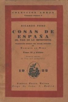 Cosas de España; tomo 2 by Richard Ford