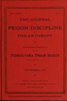 The Journal of Prison Discipline and Philanthropy (New Series, No by Various