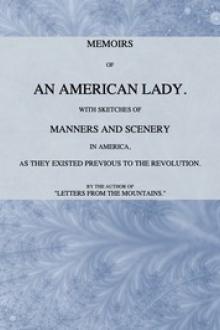 Memoirs of an American Lady by Anonymous