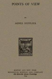 Points of View by Agnes Repplier