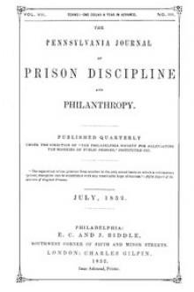 The Pennsylvania Journal of Prison Discipline and Philanthropy by Unknown