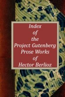 Index Hector Berlioz by Hector Berlioz