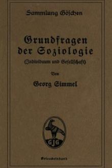 Grundfragen der Soziologie by Georg Simmel