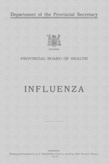 Influenza by Provincial Board of Health of Ontario