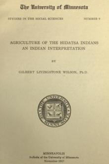 Agriculture of the Hidatsa Indians by Gilbert L. Wilson